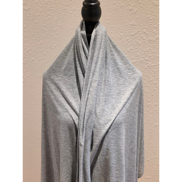 Women's Jenni Heather Gray One Size Scarf & Wrap - Picture 2 of 11